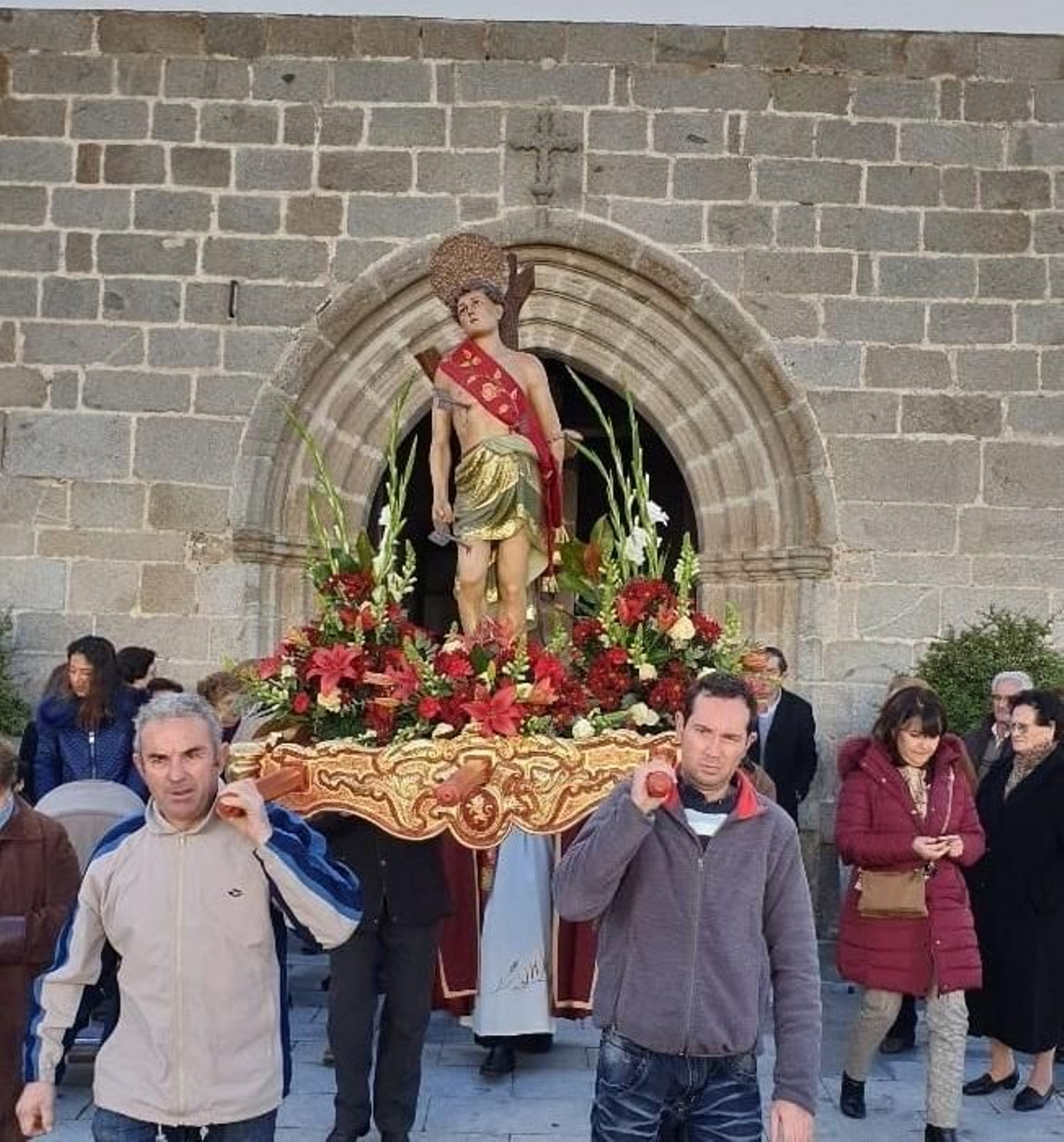 Procesión de San Sebastián. Procesión de San Sebastián.