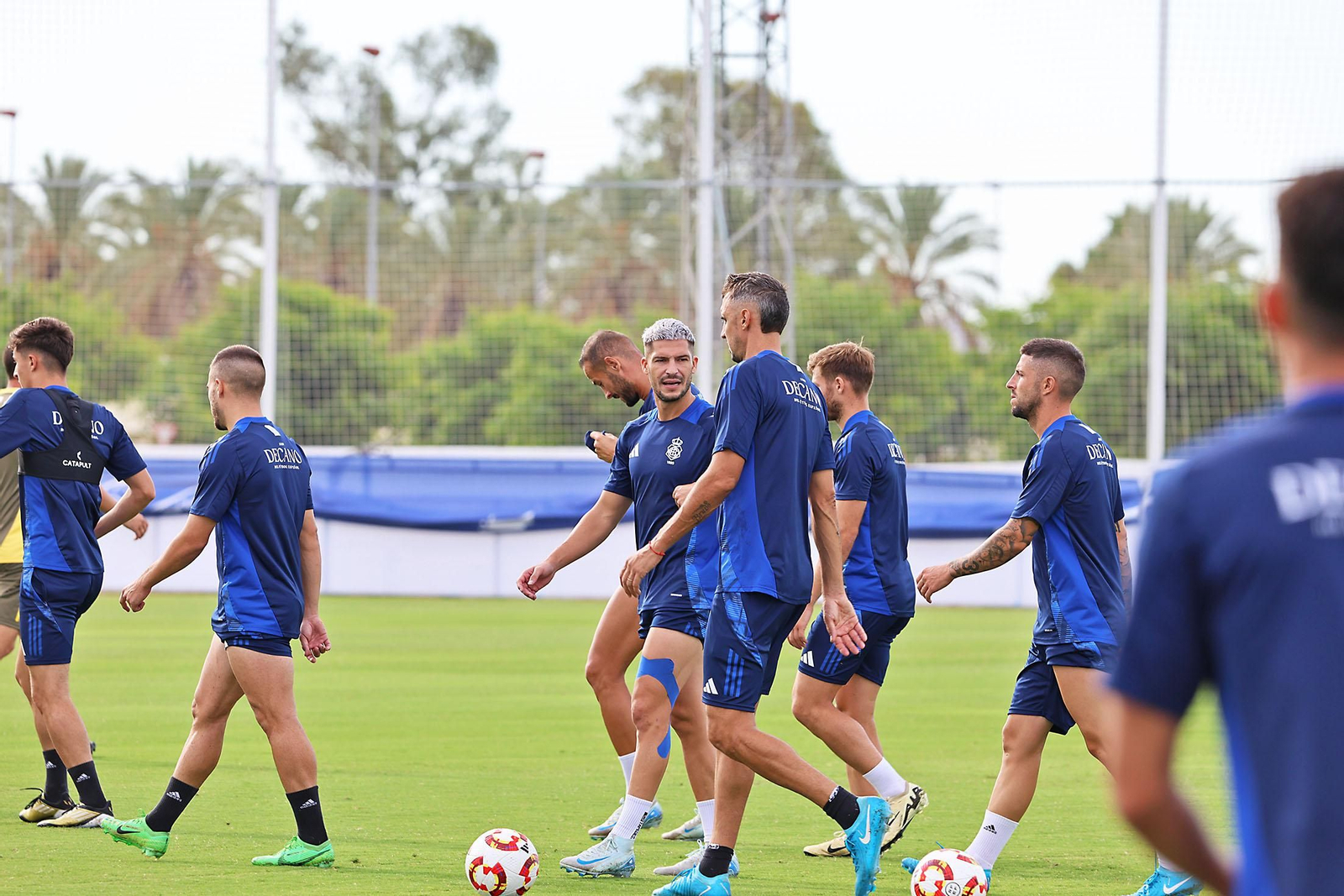 Entrenamiento del Recreativo de Huelva