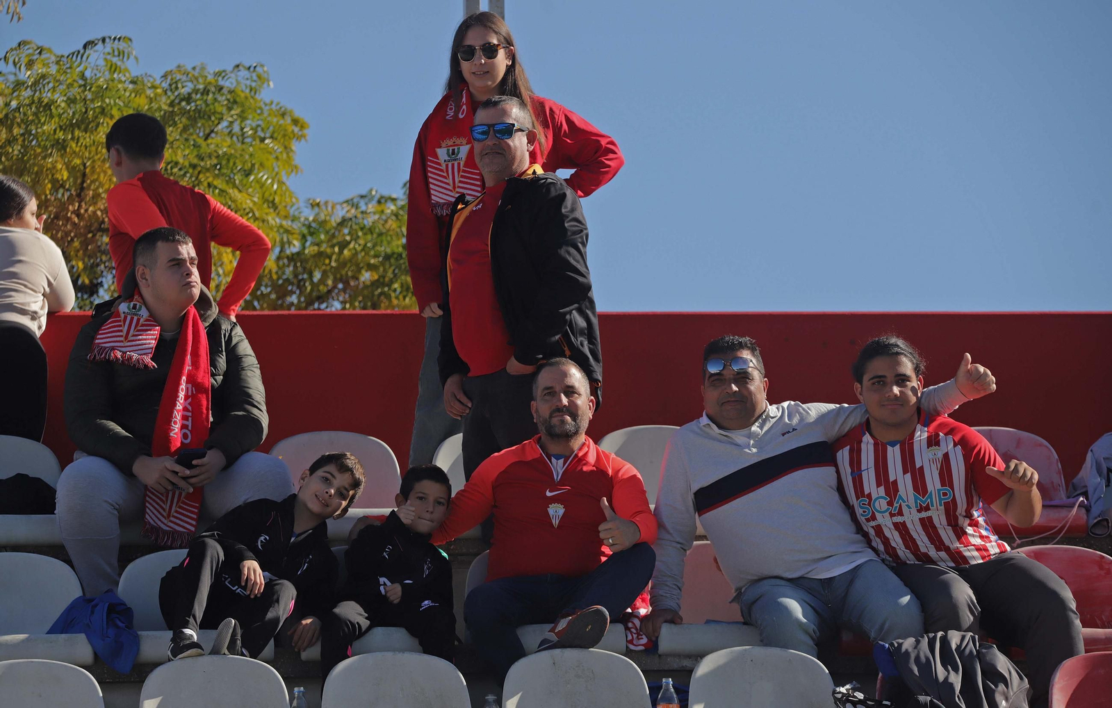 Búscate en el Nuevo Mirador durante el Algeciras - Atlético Madreliño de Primera Federación