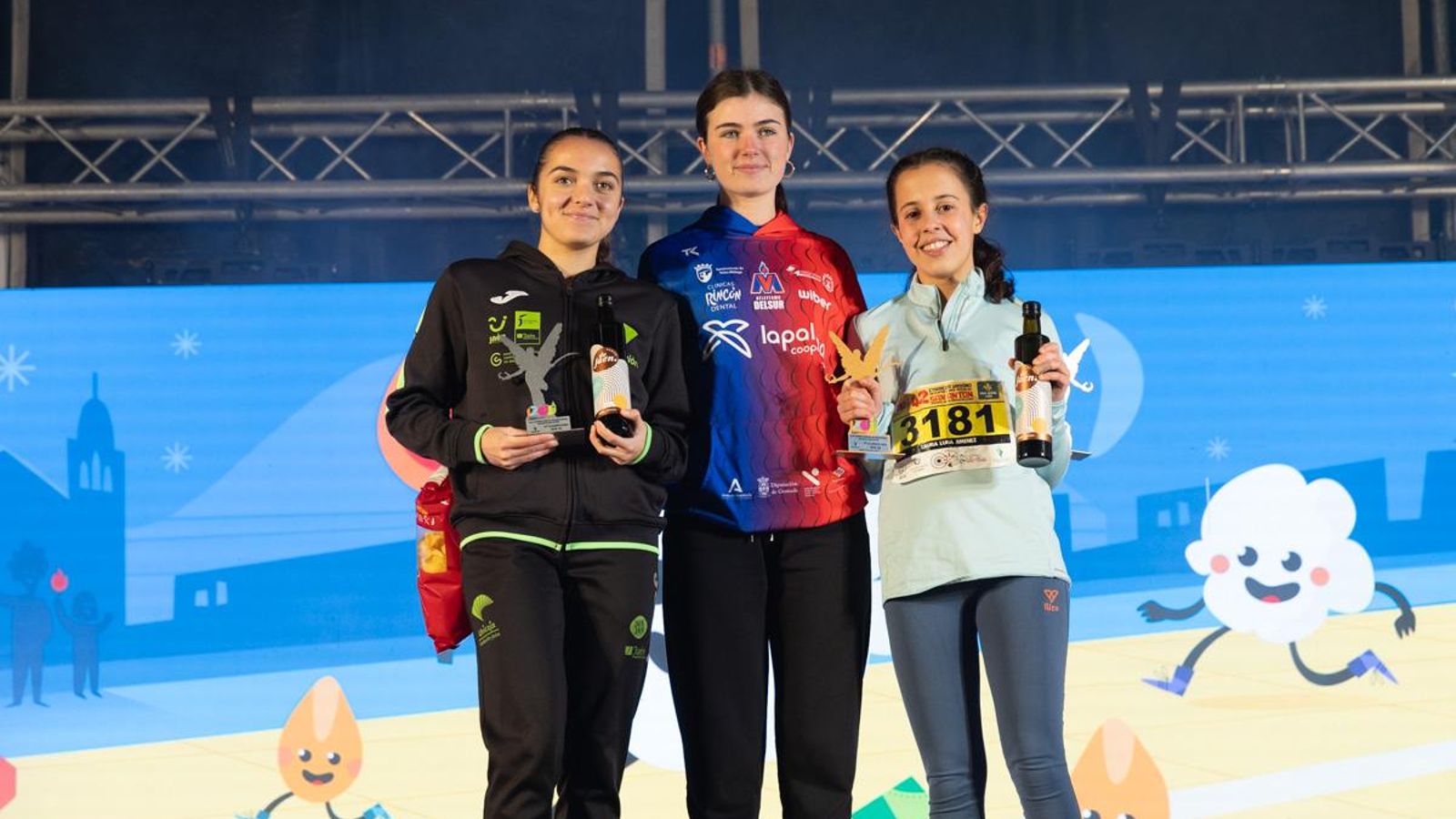 En imágenes: entrega de premios de la prueba popular de la Carrera de San Antón