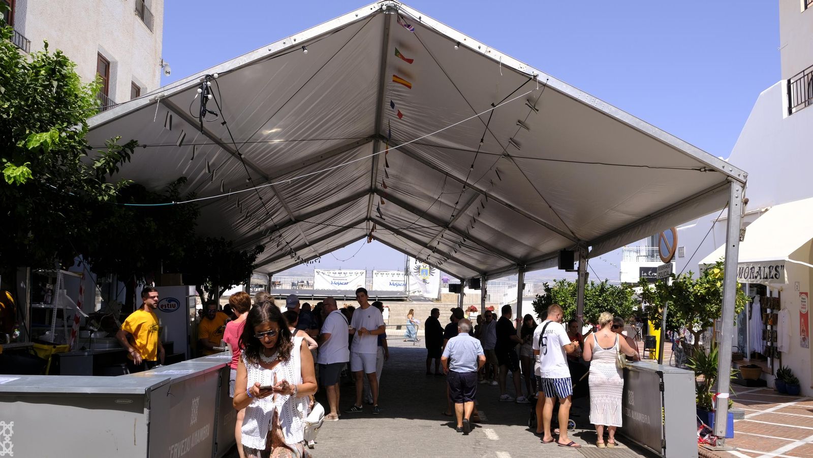 La Procesión de San Agustín en Mojácar, en imágenes