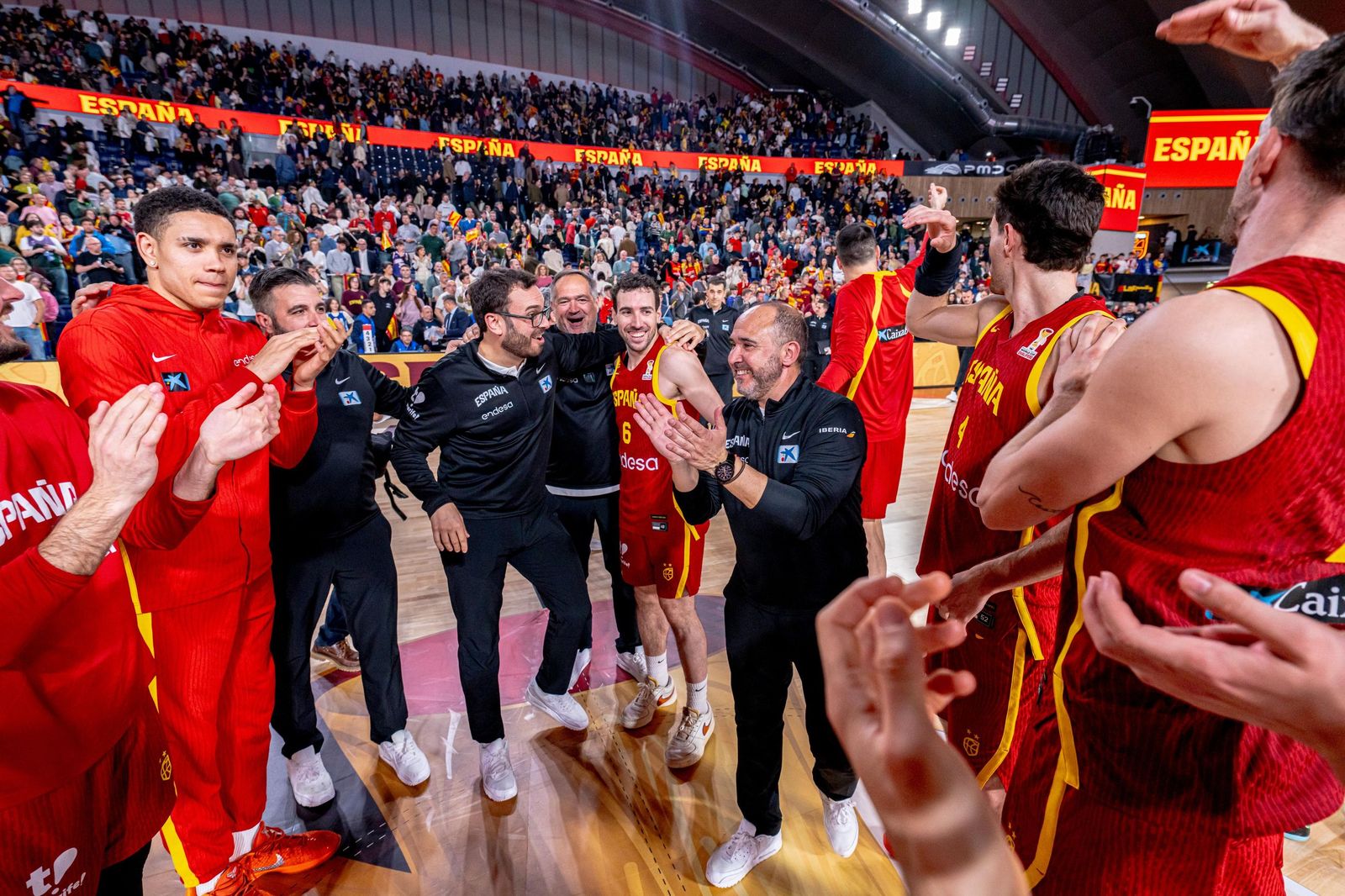 Las mejores fotos del España-Ucrania de baloncesto