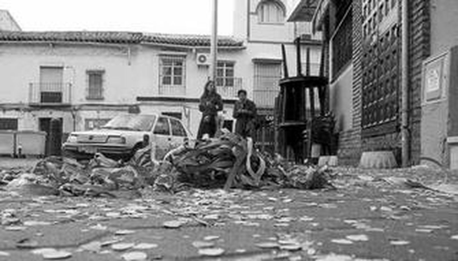 La mañana del 1 de enero del año pasado, en la zona de San Julián.