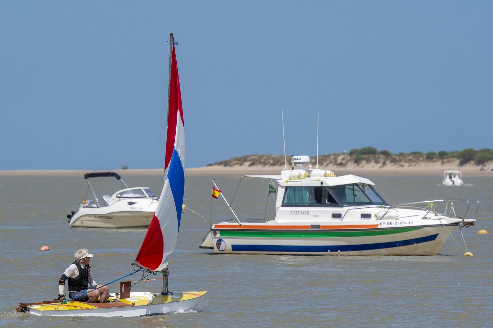 Las espectaculares fotos del Ascenso a Vela del Guadalquivir