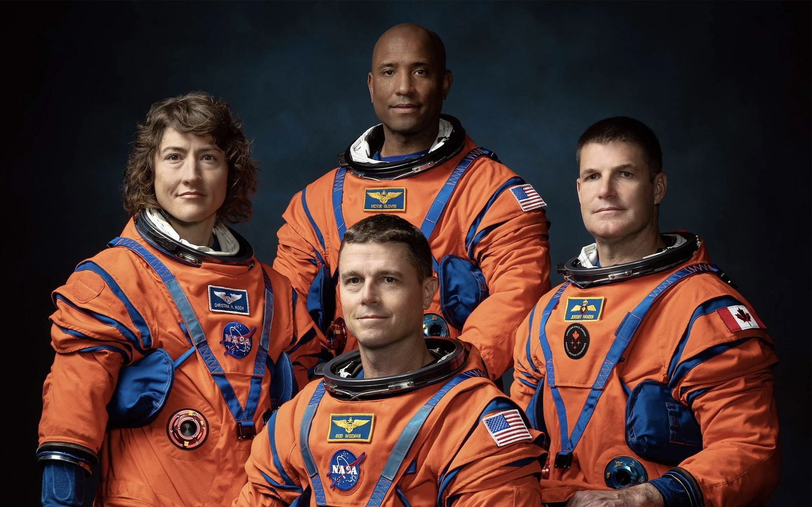 La tripulación del Artemis II que llevará tu nombre a la Luna