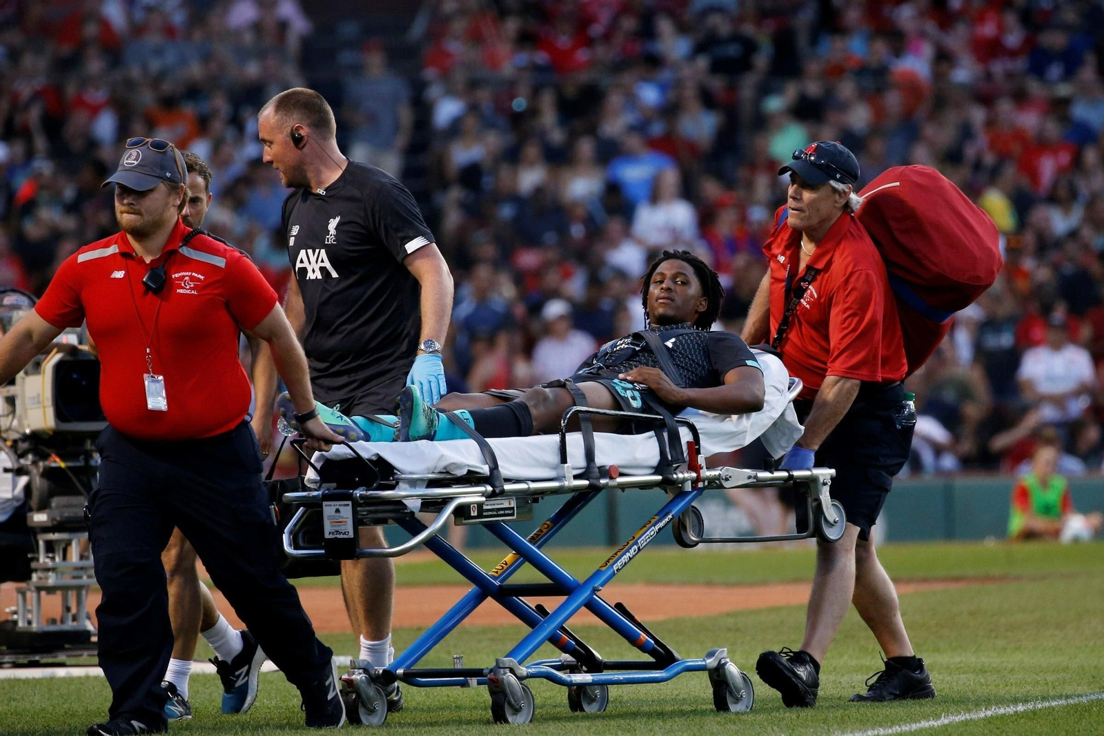 Las imágenes del amistoso Liverpool-Sevilla FC