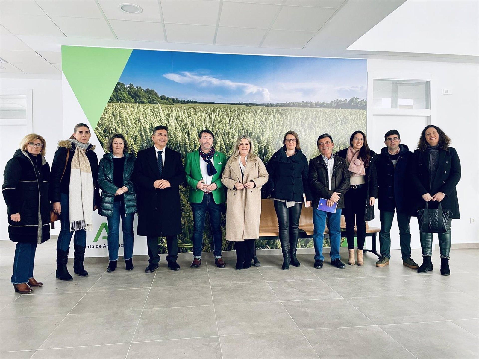 Visita al nuevo centro de salud.