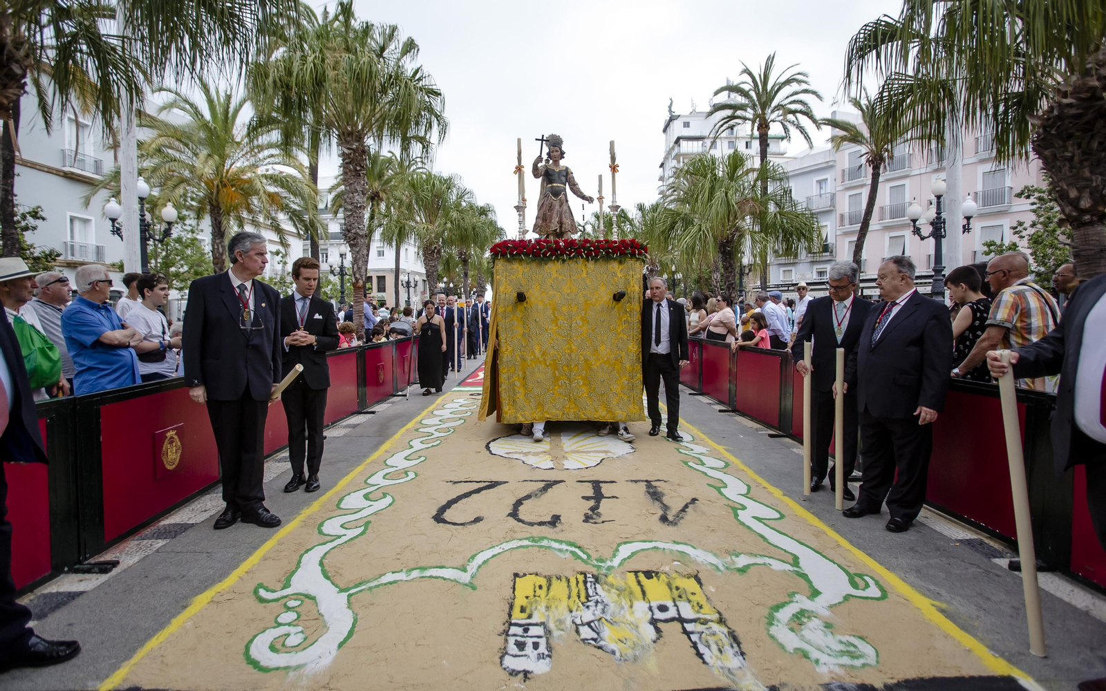 Las imágenes de la procesión del Corpus