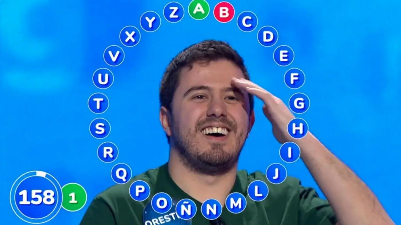 Orestes en Pasapalabra