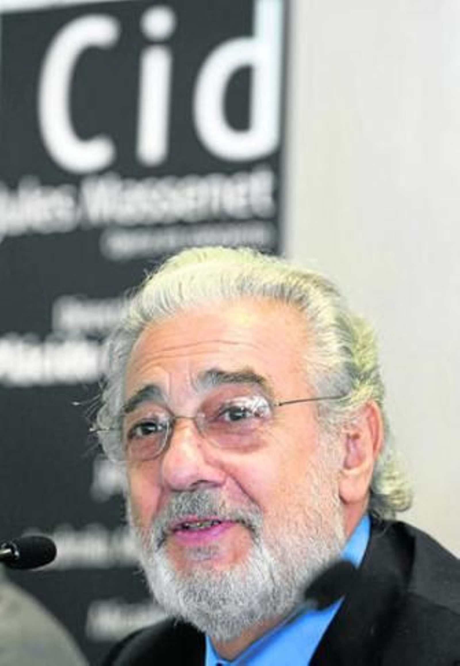 Plácido Domingo.