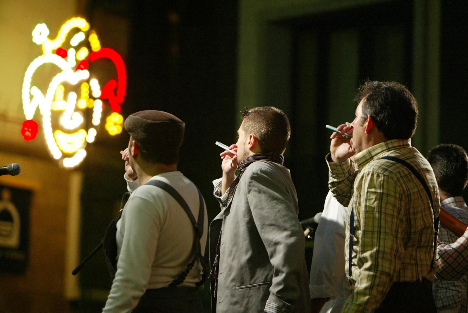 Agrupaciones en tablaos, otra forma de disfrutar de la fiesta.