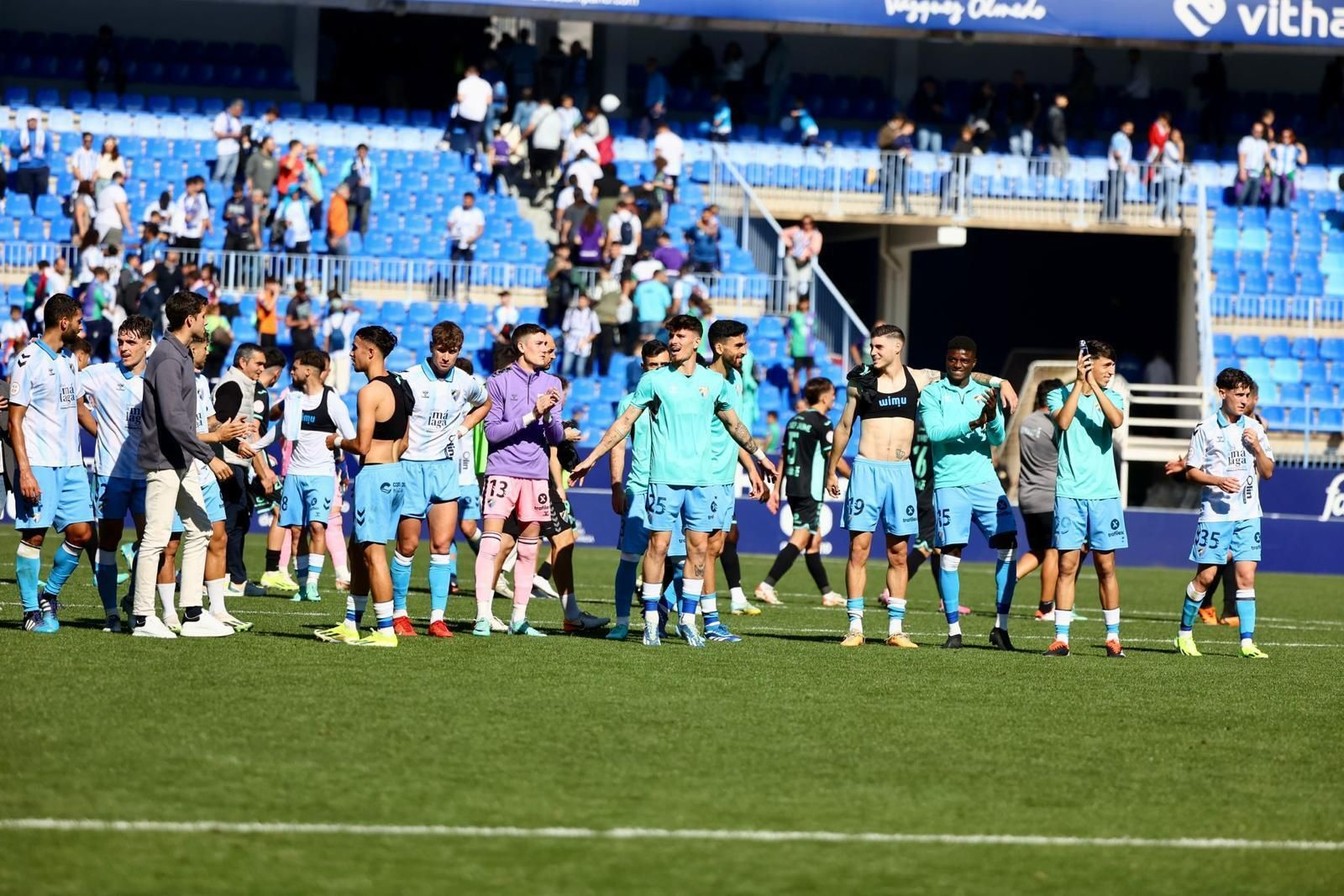 El Málaga CF - Atlético Baleares, en fotos