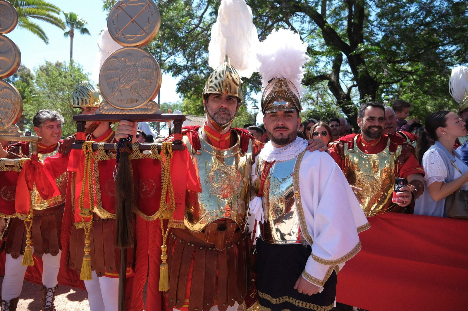 La Gran concentración de imperios y centurias romanas de Montilla, en imágenes