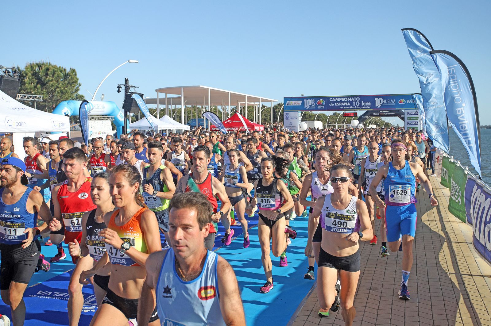 Imágenes de la 10K Puerta del Descubrimiento en Huelva