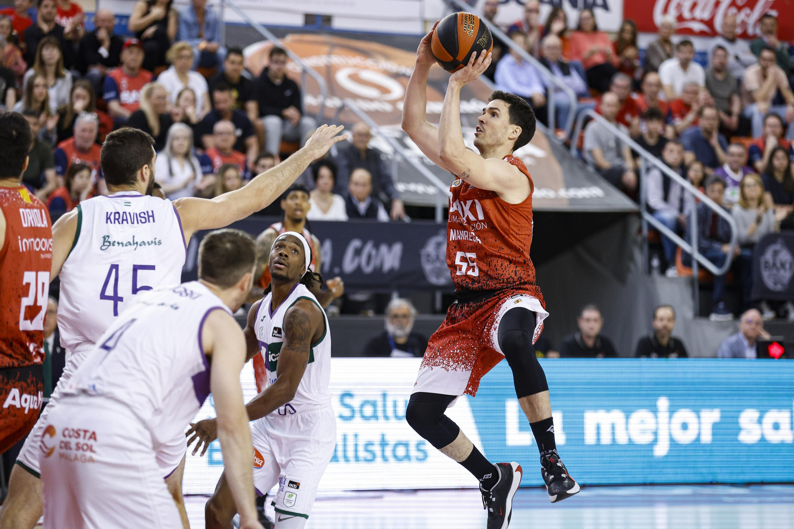 El Baxi Manresa - Unicaja, en fotos