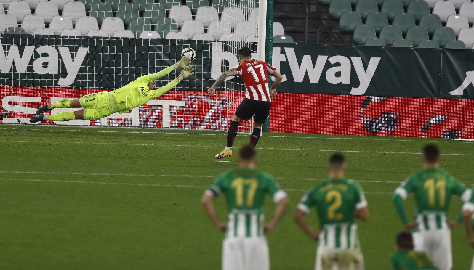 El Betis-Bilbao de Copa del Rey, en imágenes