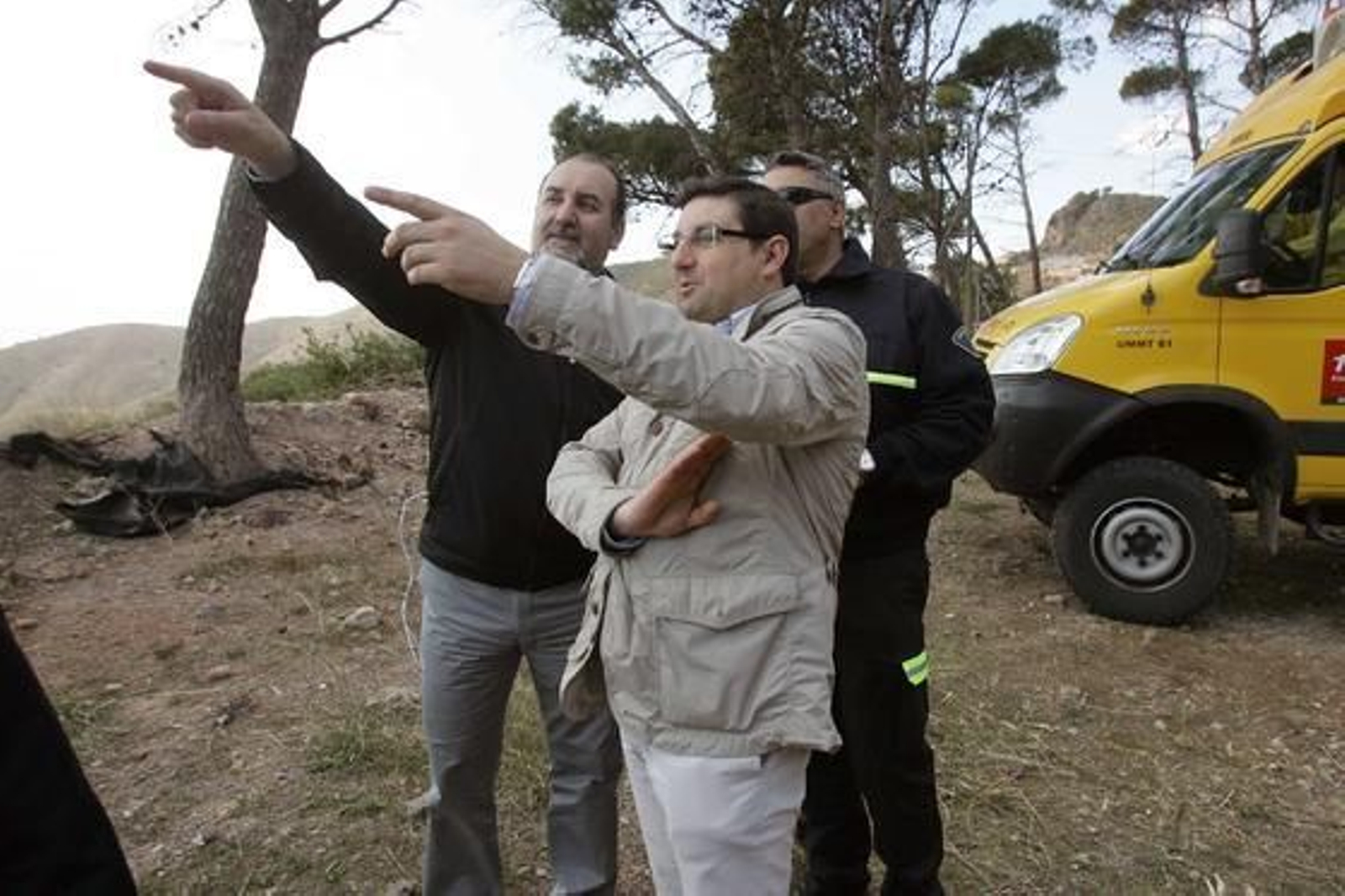 Las imágenes del incendio de Alhama