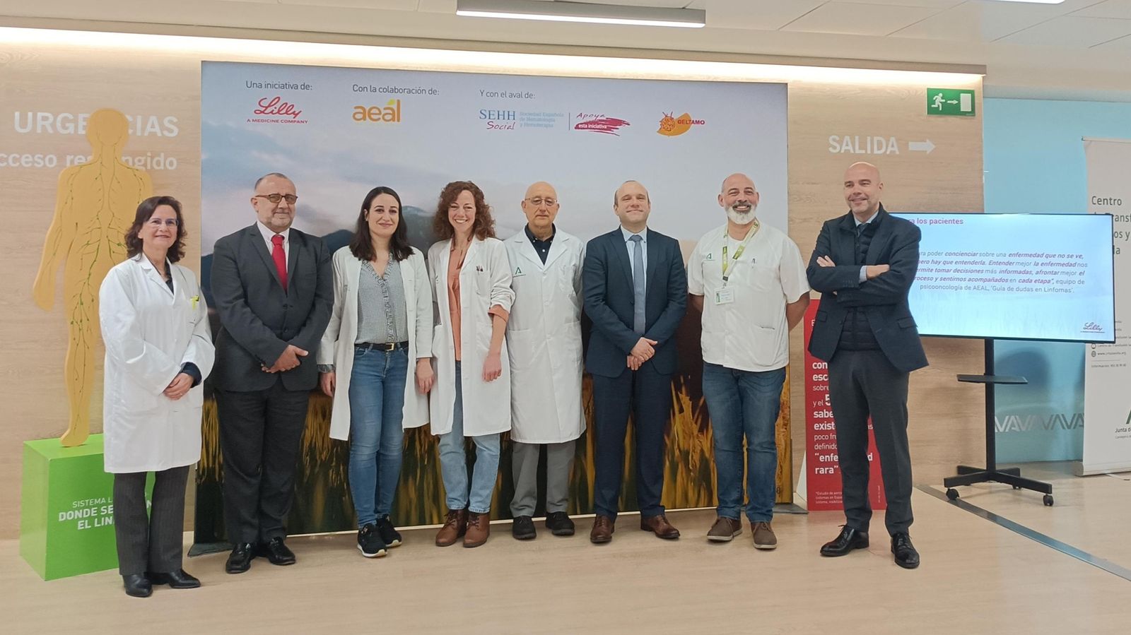 Alicia Rodríguez Fernández, Nazaret Domínguez, Marcos Martínez, Laura de la Torre, Ildefonso Espigado, David Moreno, Luis Carlos y Miguel Ángel Espinosa.