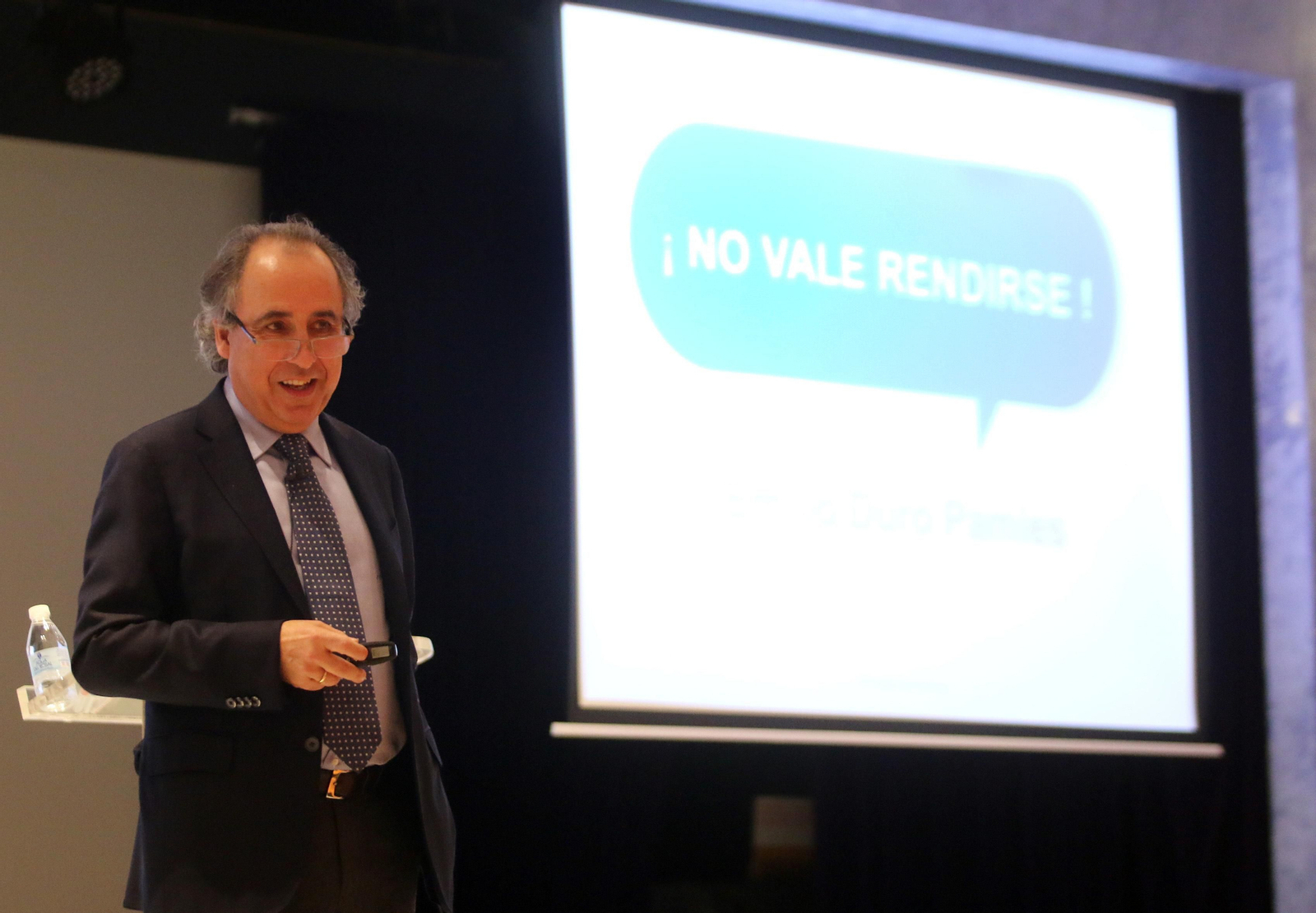 Emilio Duró, empresario y profesor, estará este martes en Huelva.