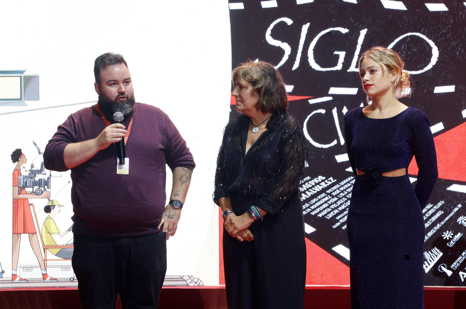 Imágenes de la gala inaugural de la 50 edición del Festival de Huelva Cine Iberoamericano