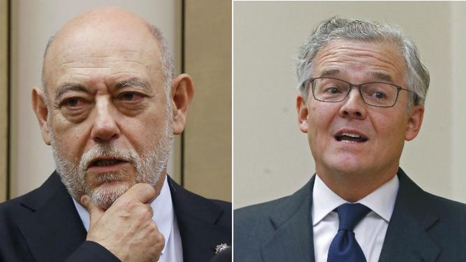 José Manuel Maza Martín y Sebastián Albella.