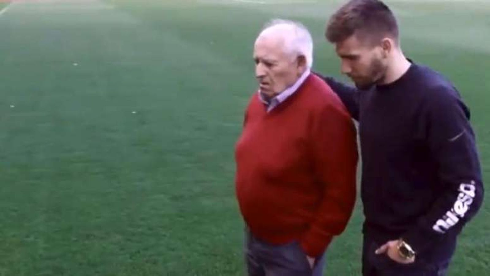 La desilusión del abuelo de 'Portu' por su no convocatoria con la Selección Española