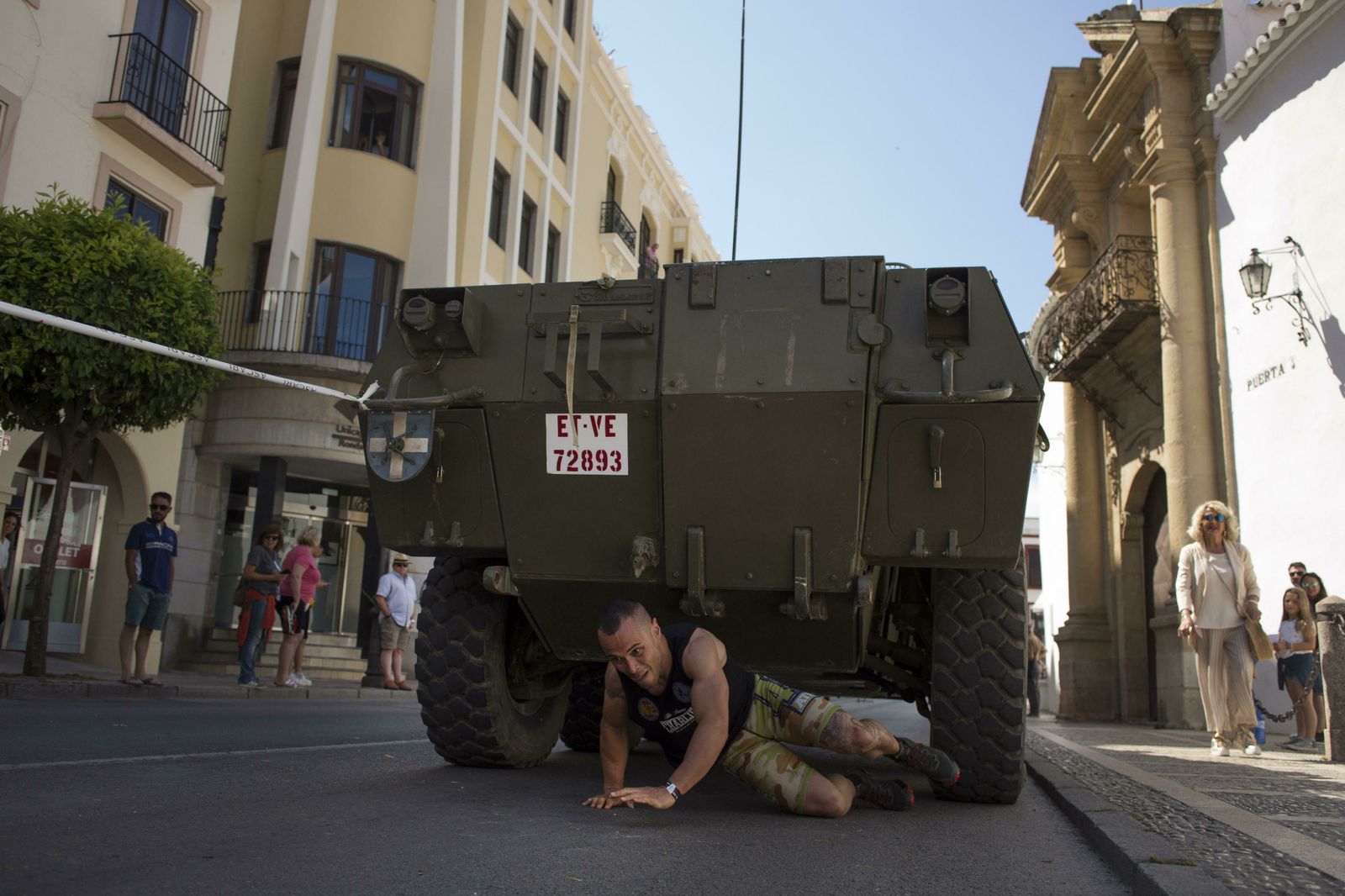 Las fotos del campeonato de salto base en el Tajo de Ronda