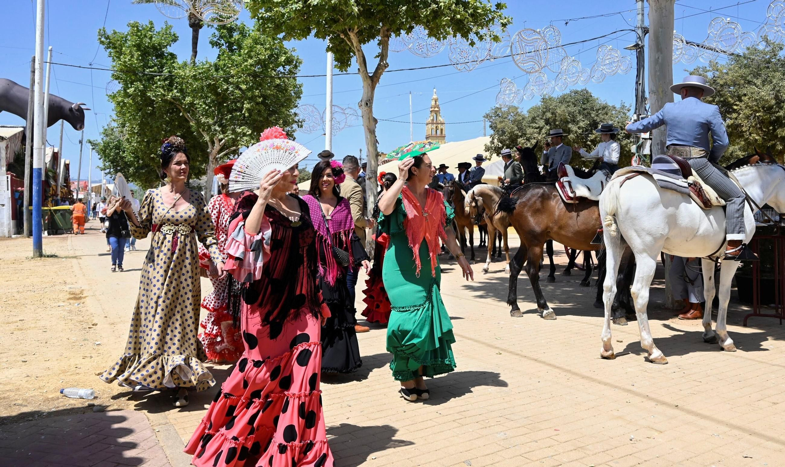 Las mejores imágenes del jueves de la Feria de Córdoba