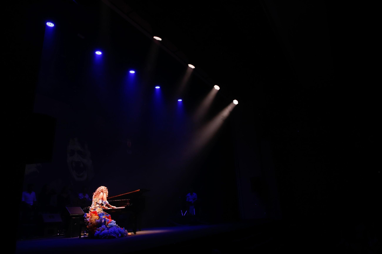 Fotos del recital de piano de Diego Amador y Reina Gitana en la Bienal Canela de San Roque