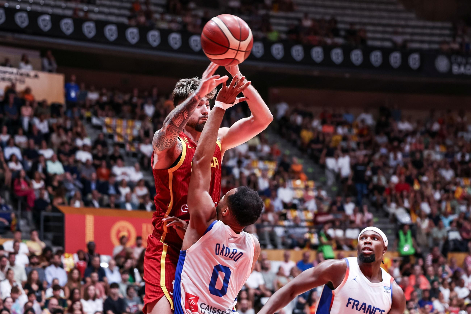 Las fotos del España - Francia de baloncesto