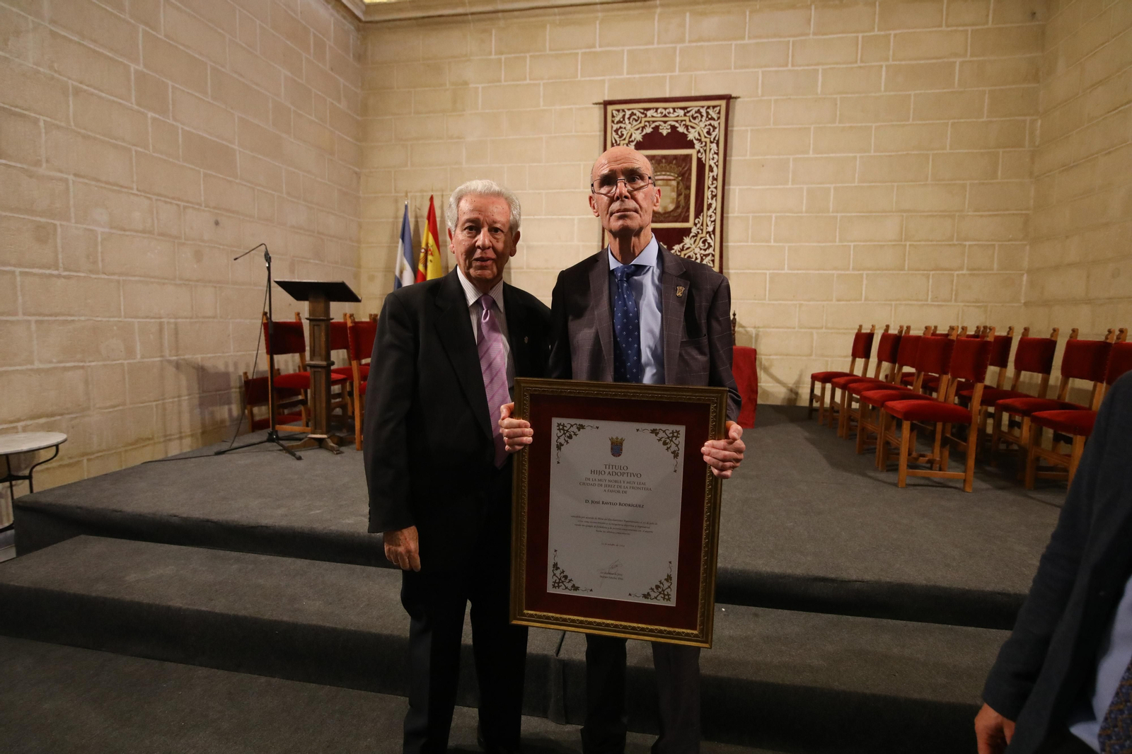 Pepe Ravelo Hijo Adoptivo de Jerez