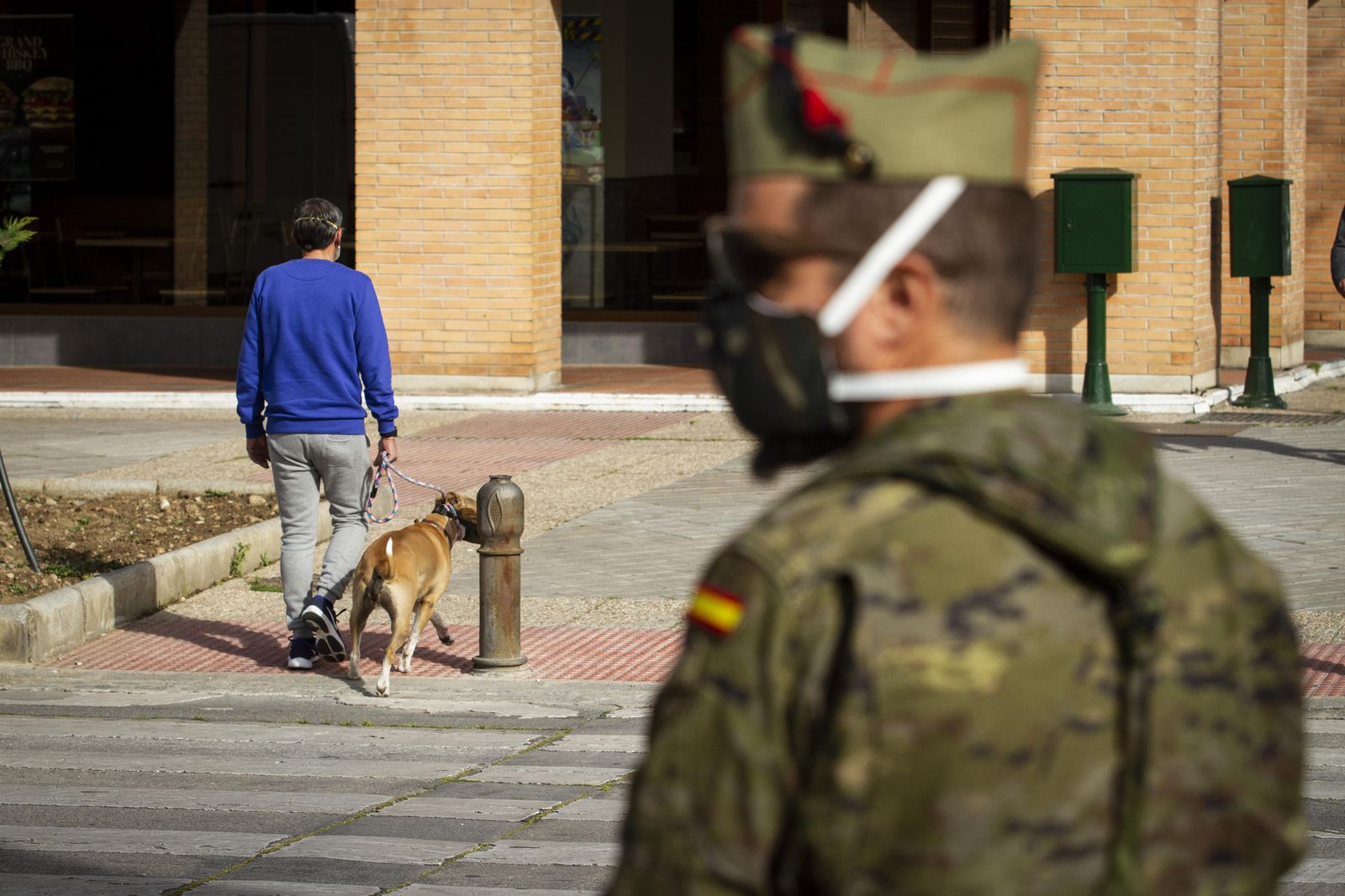 La Legión se despliega hoy en Granada para controlar el coronavirus