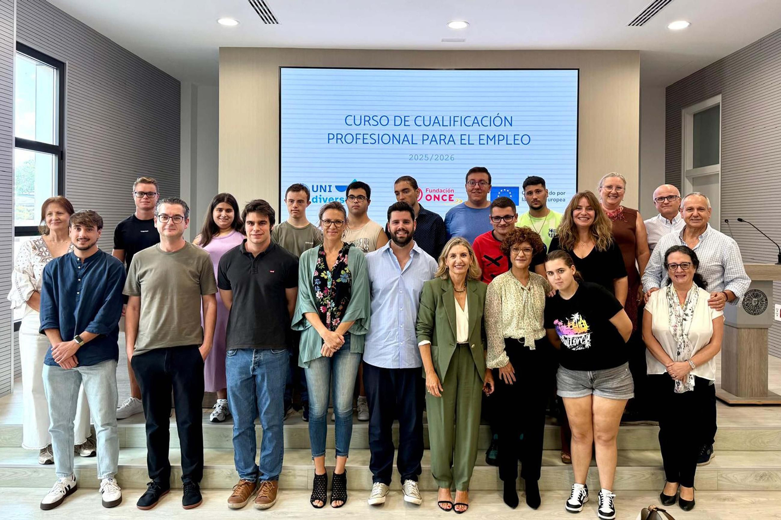Estudiantes del nuevo curso de Unidiversidad