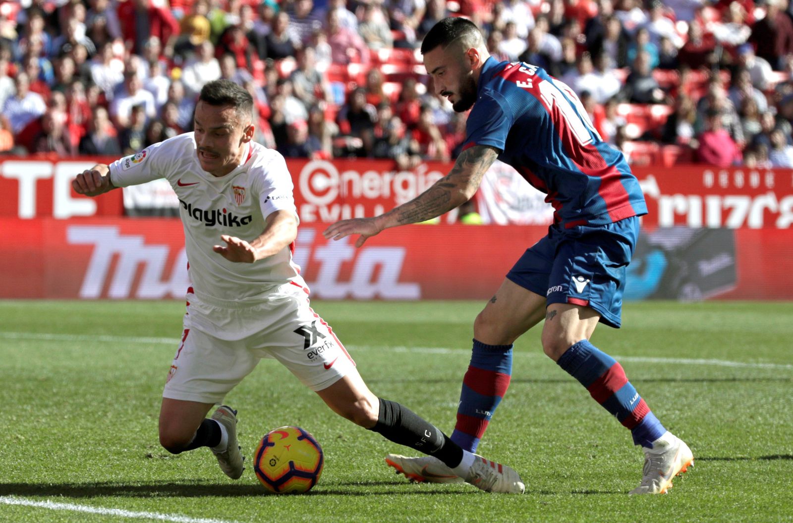 Sevilla-Levante en imágenes