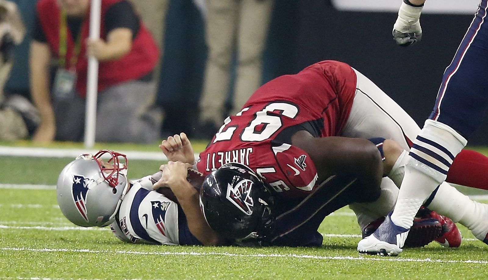 La final de la Super Bowl entre los Patriots y los Falcons
