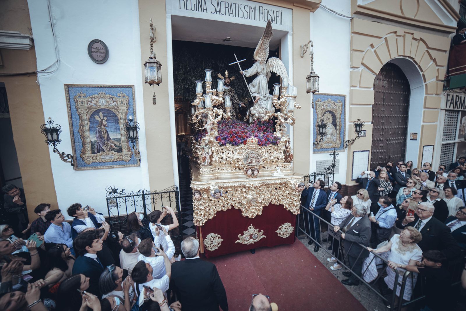 las Imágenes de la salida de la hermandad de Montesión