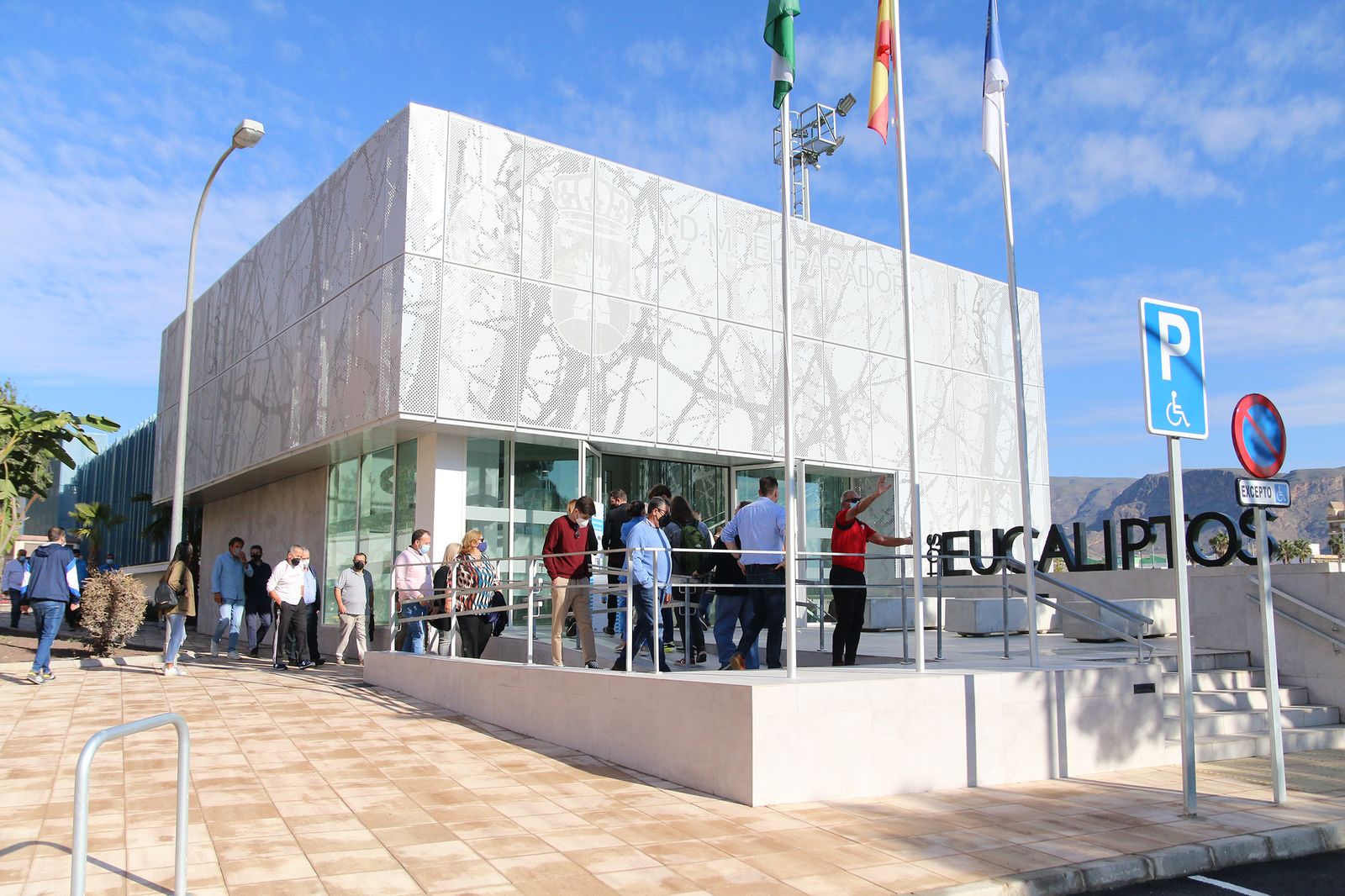 Fotogalería de la inauguración de las instalaciones deportivas de El Parador