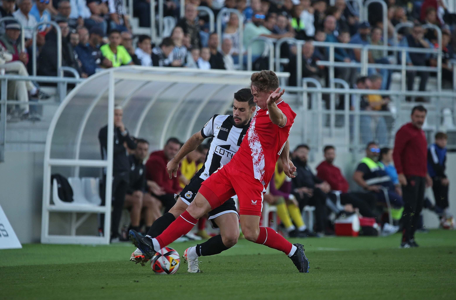 Las mejores fotos del Balona - Sevilla Atlético
