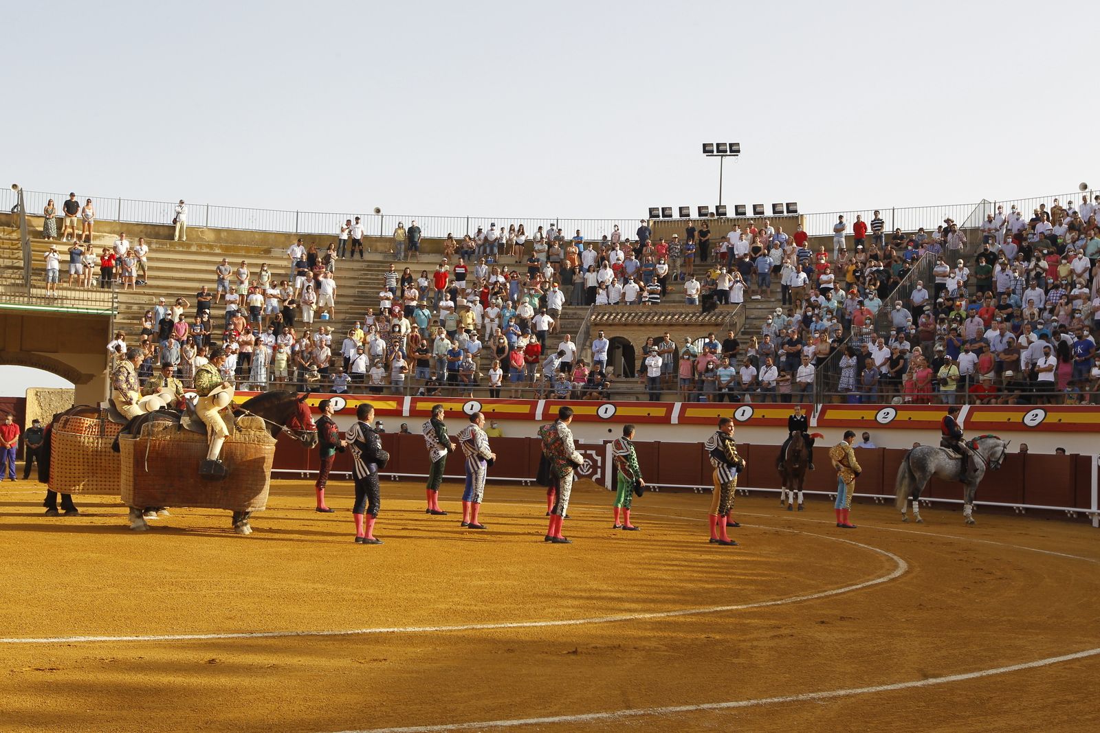 Corrida de toros del diestro Jesús de Almería en Vera.