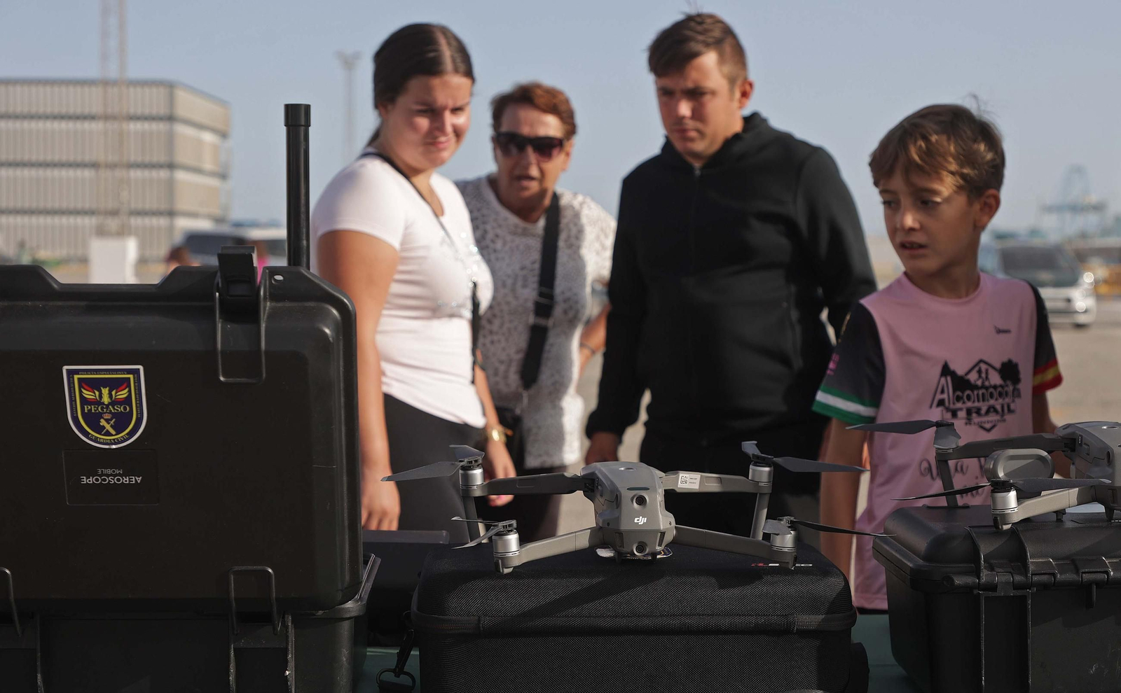 Fotos de la exposición de medios de la Guardia Civil en Algeciras