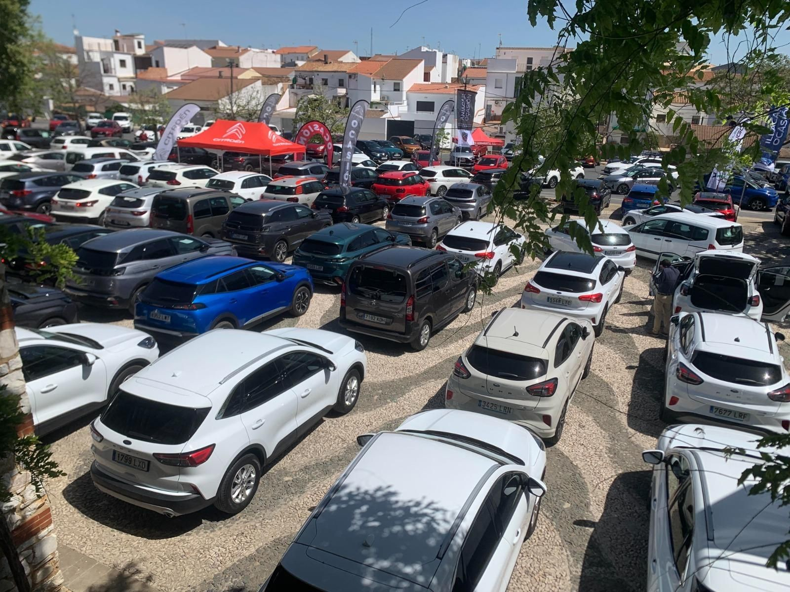 El Salón del Vehículo de Ocasión y de Movilidad Sostenible de Valverde del Camino, en imágenes