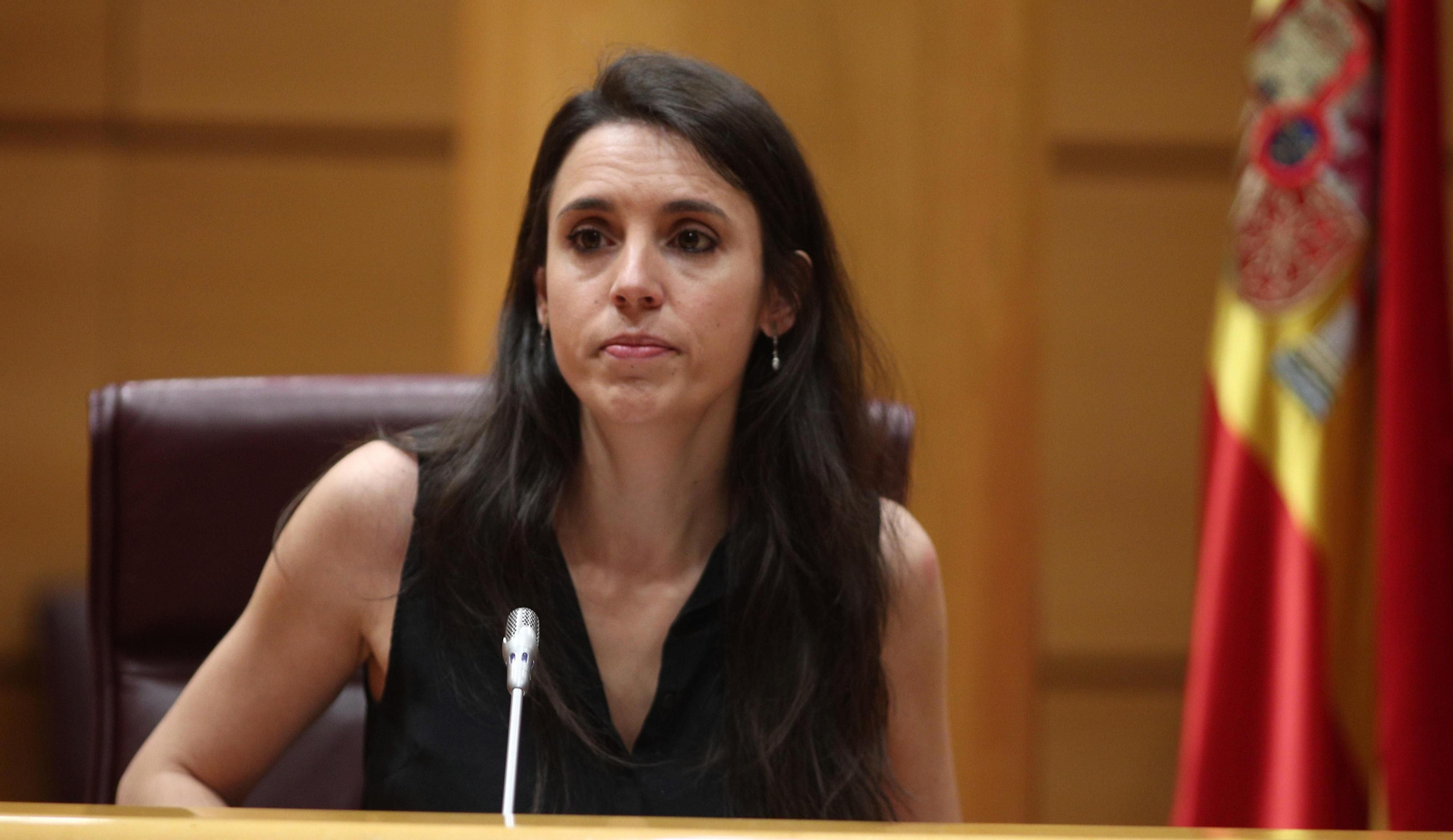 La ministra de Igualdad Irene Montero.