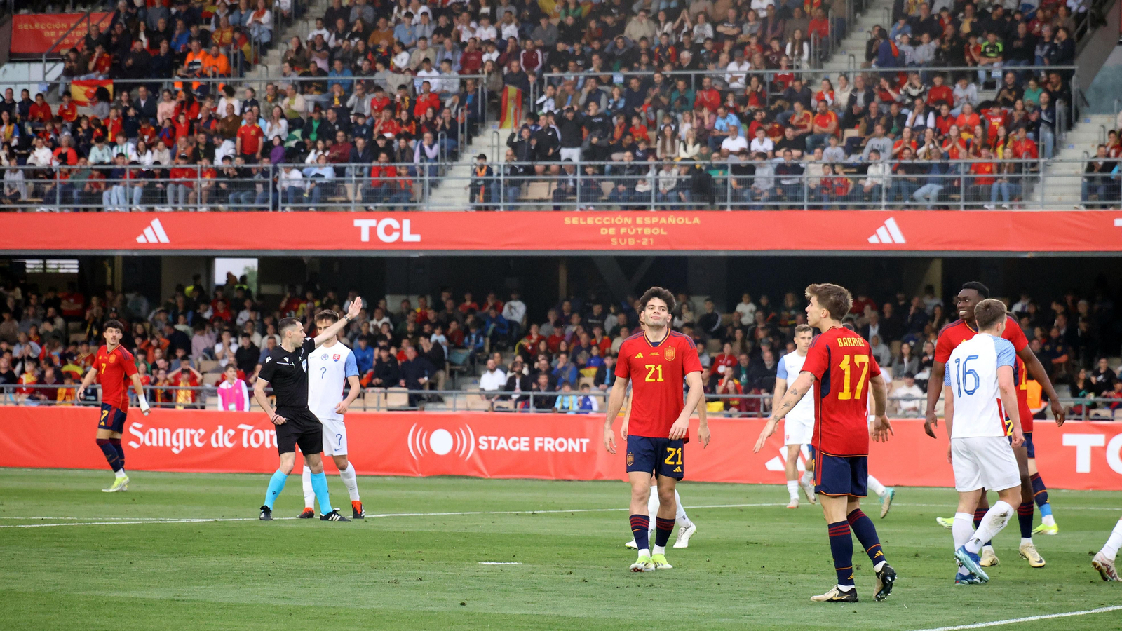 España - Eslovaquia Sub-21 en Jerez