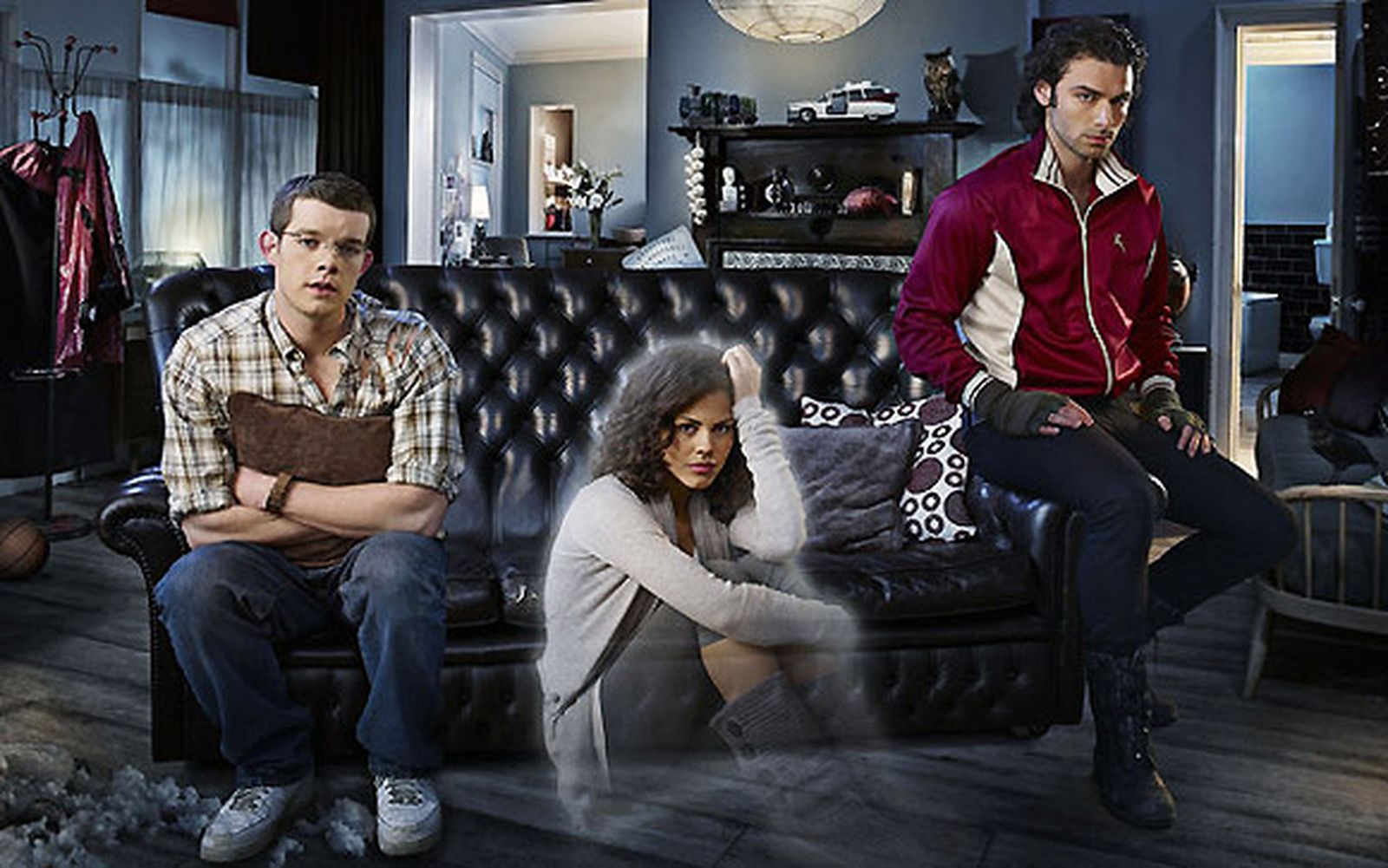 ¿Y si un hombre lobo, un vampiro y una fantasma compartieran piso?