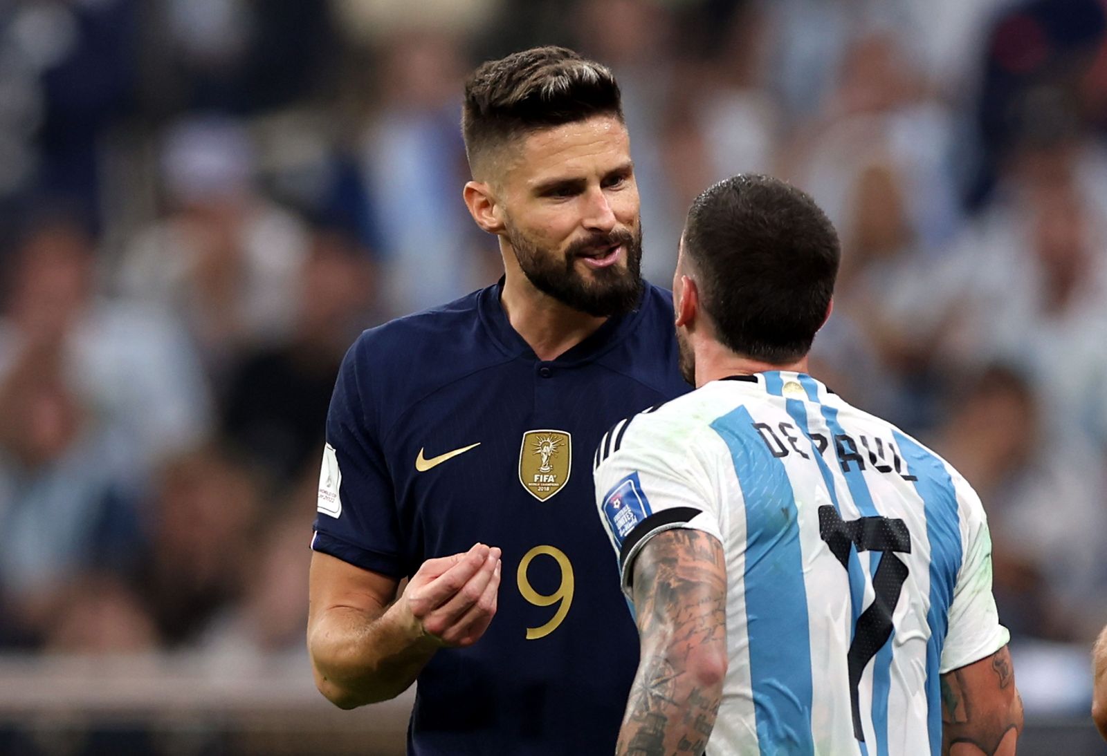 Final del Mundial de Qatar: Argentina-Francia, en imágenes