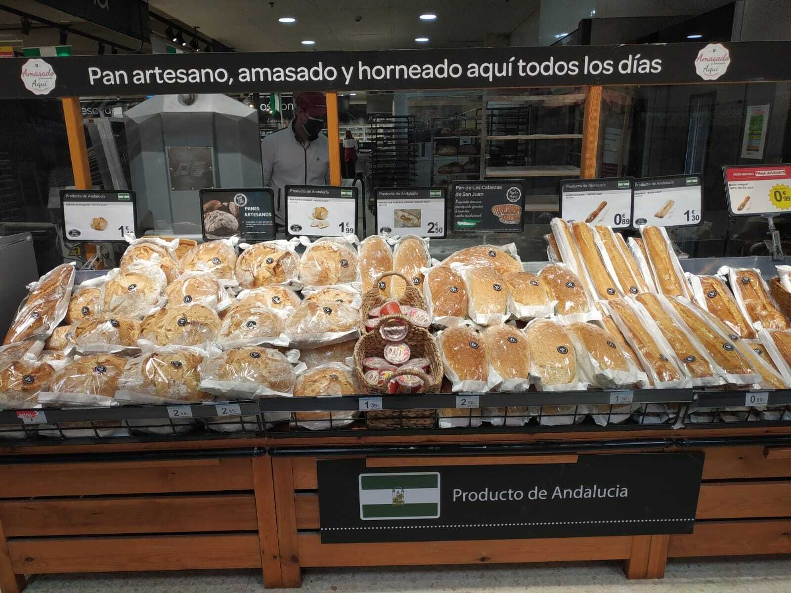 Una panadería de Carrefour.