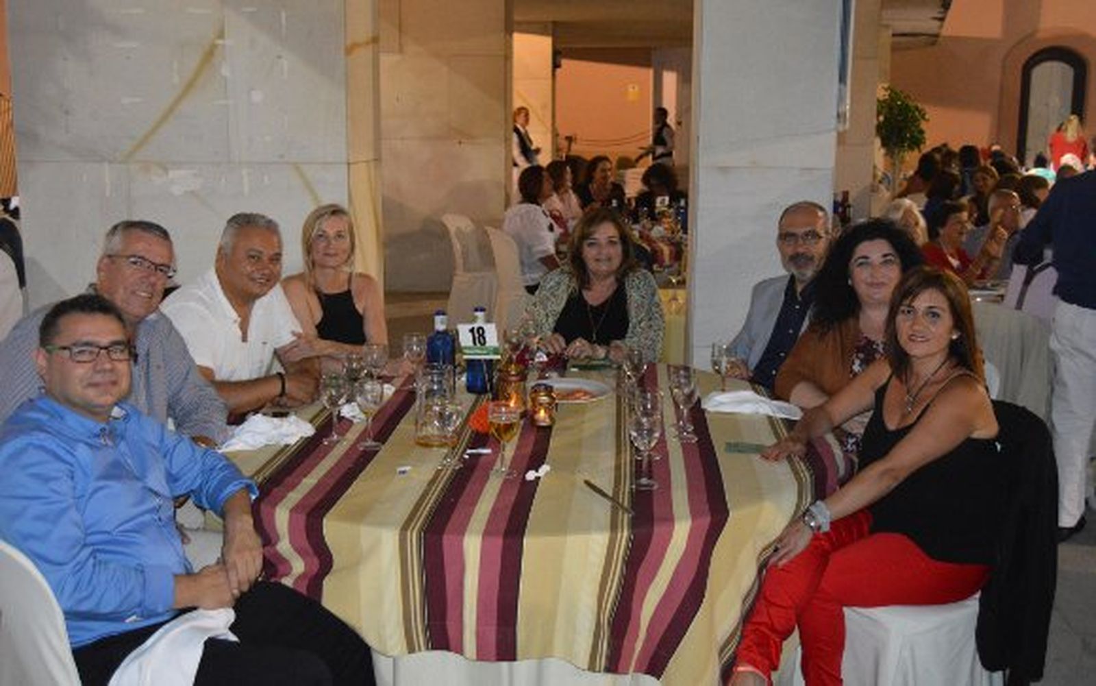 Luis Cabello, John Vrohenhoven, Domingo Villero, Evarista Martínez,  Carmen Izquierdo, Juan Manuel Casal,  Zoida Escart y Sonia Benítez.

Foto: Ignacio Casas de Ciria