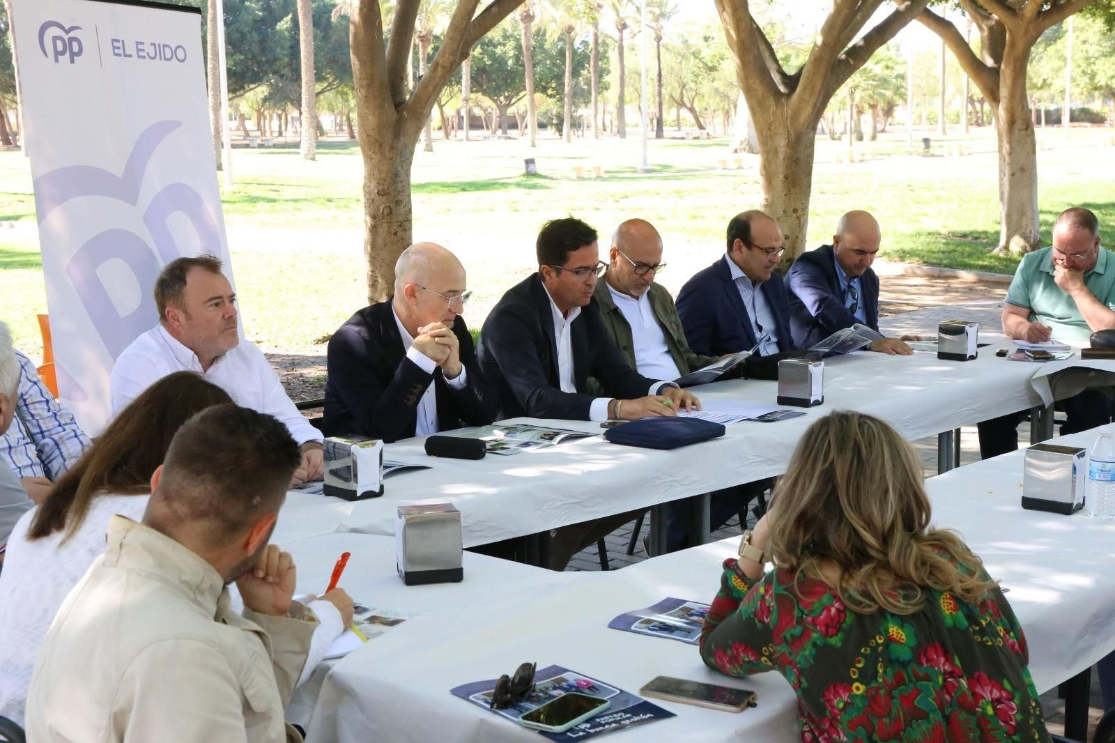 Las imágenes de la presentación del programa electoral del PP de El Ejido