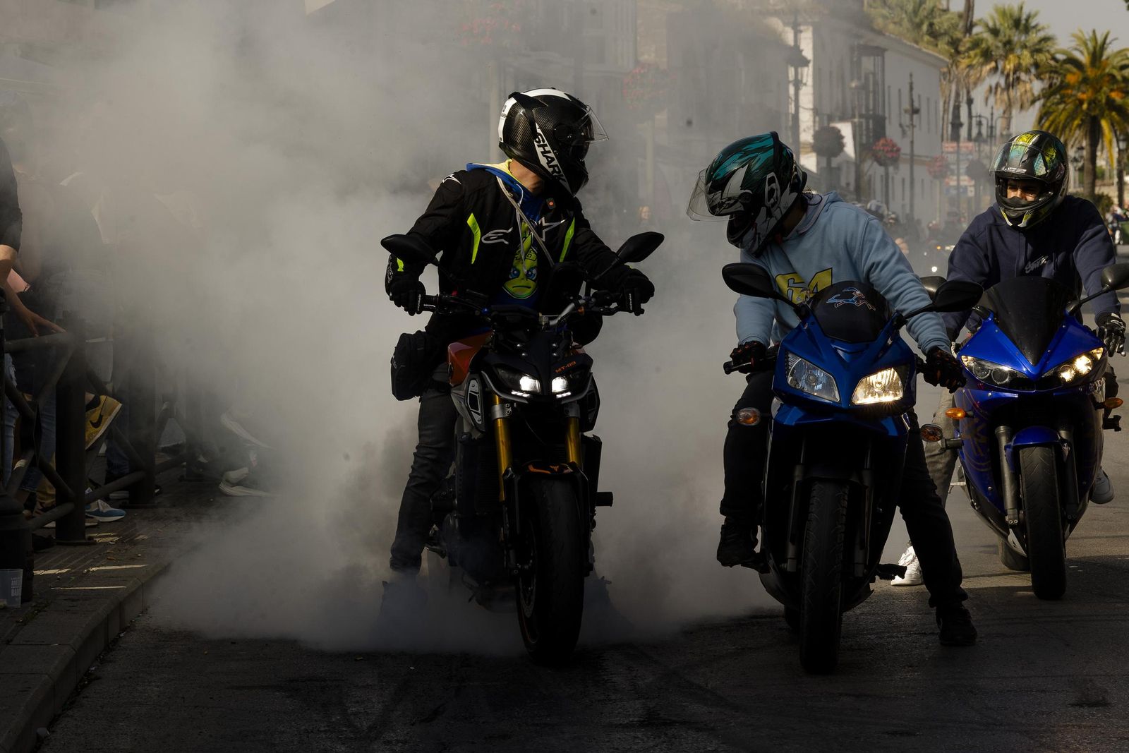 Las imágenes del viernes de Motorada en El Puerto por el Gran Premio de Motociclismo de Jerez 2025
