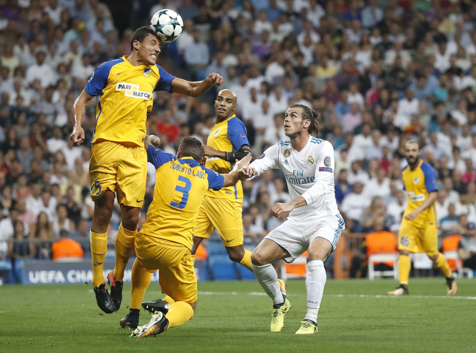 El Real Madrid-Apoel Nicosia